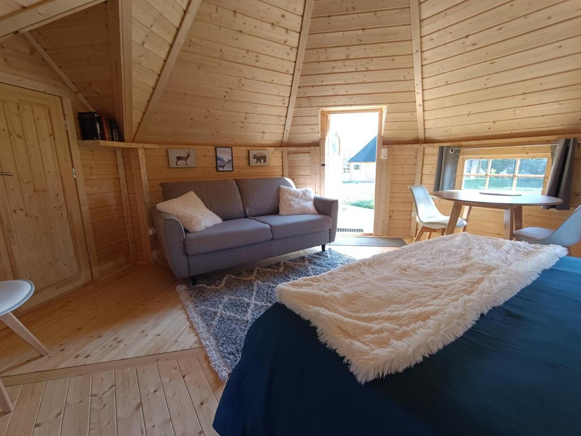 Les Cabanes Du Grand Nord Pradines  Bagian luar foto